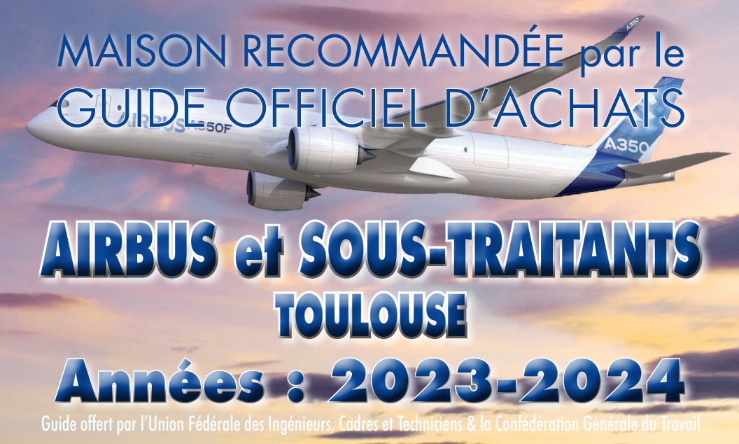 Société recommandée par AIRBUS et sous-traitants