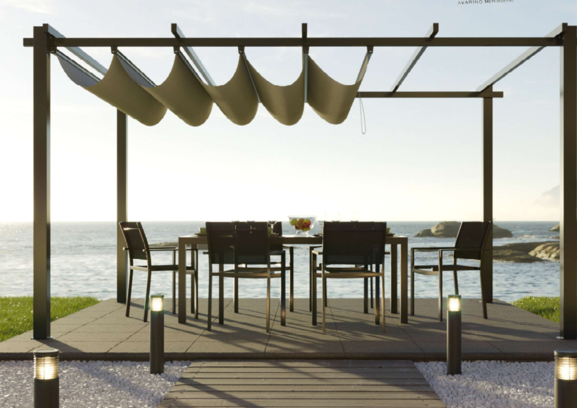 pergolas Avarino menuiserie